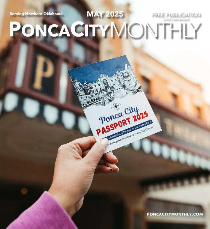 Ponca City Monthly Magazine cover